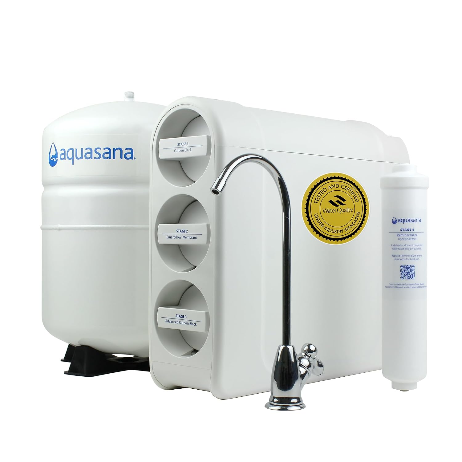 Sistema de ósmosis inversa Aquasana SmartFlow con remineralizador