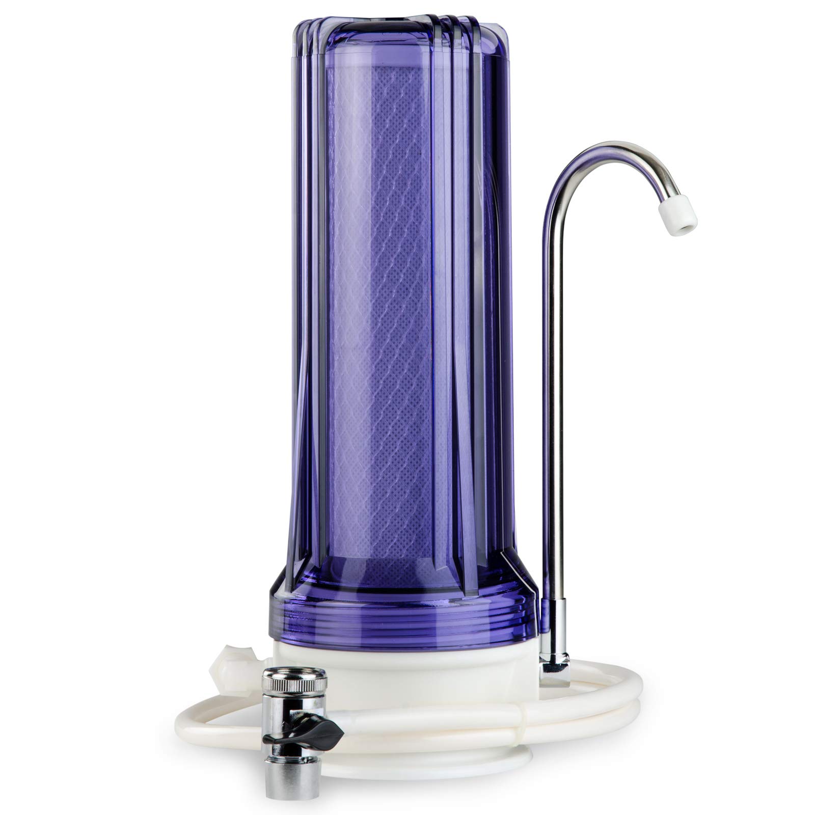 Filtro de agua para encimera iSpring CKC1C que se conecta al grifo